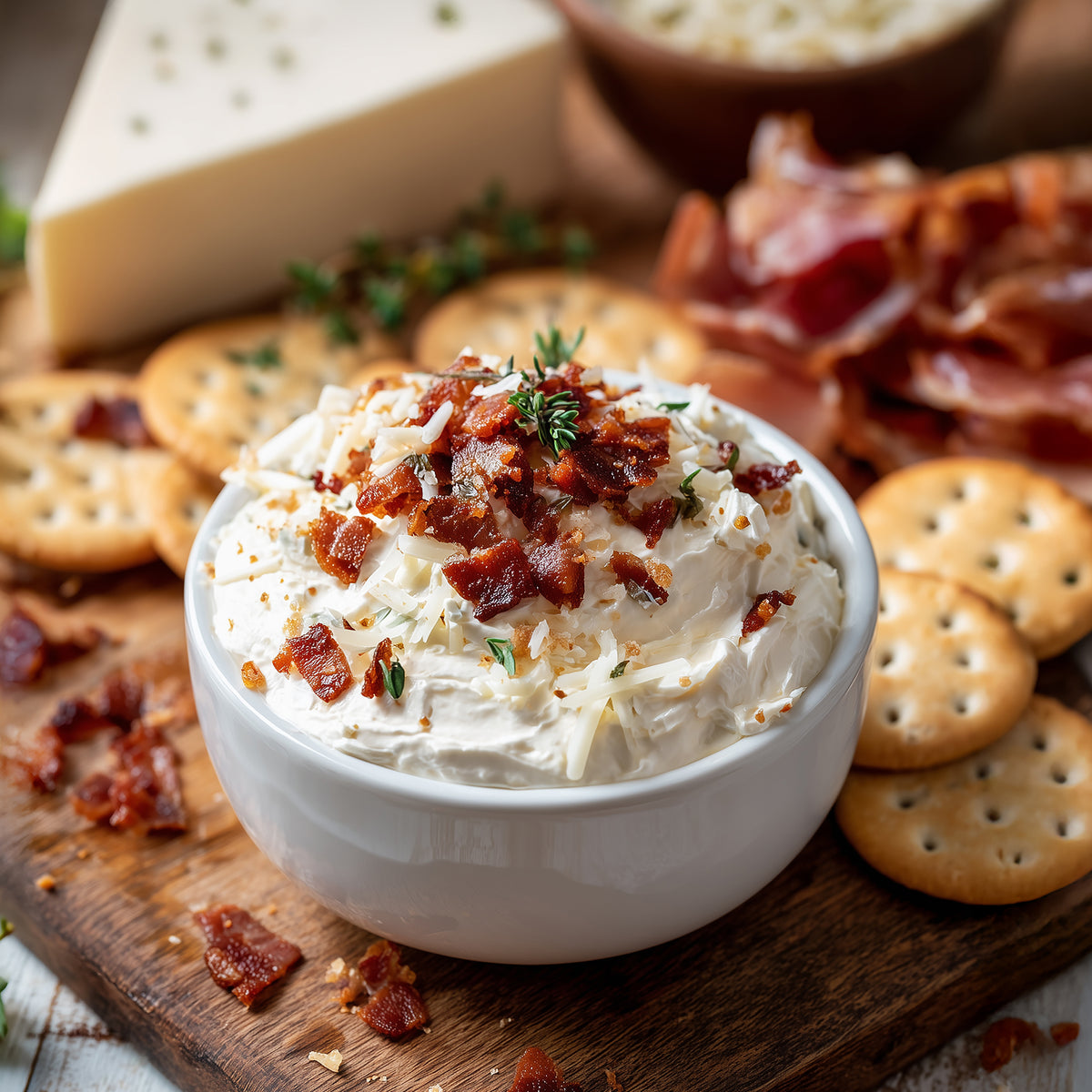 Hot Honey Bacon Dip