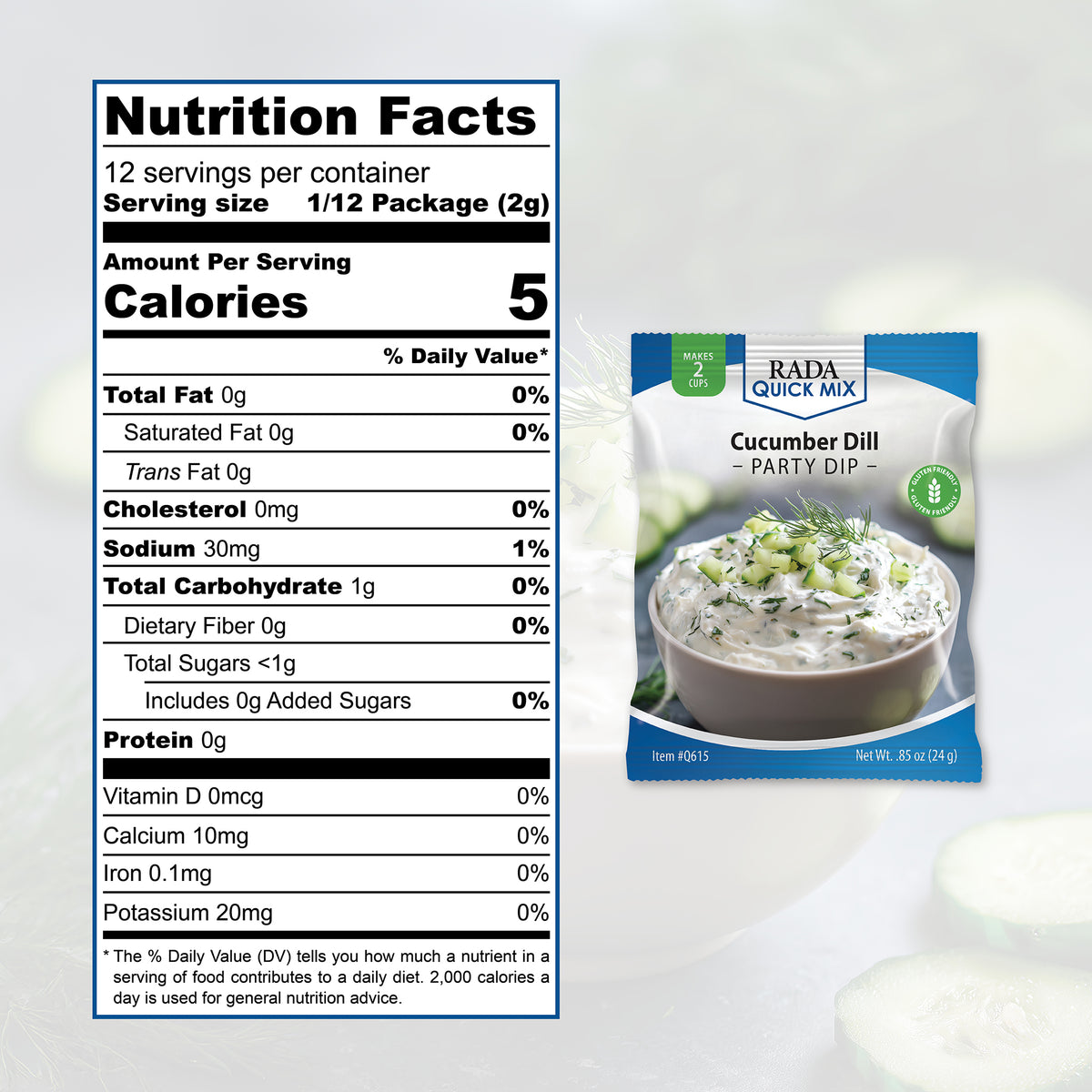 Cucumber Onion Dill Dip