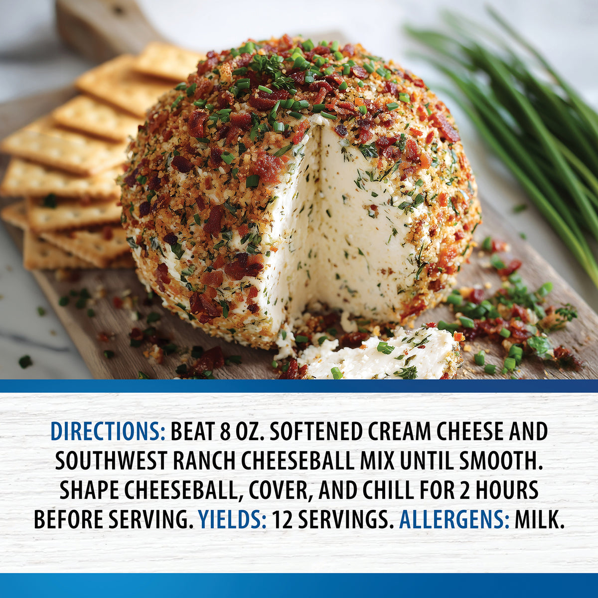 Southwest Ranch Cheeseball
