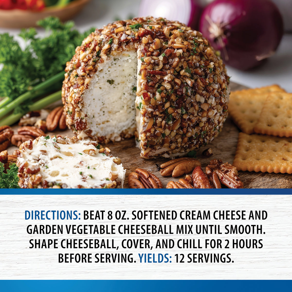 Garden Vegetable Cheeseball