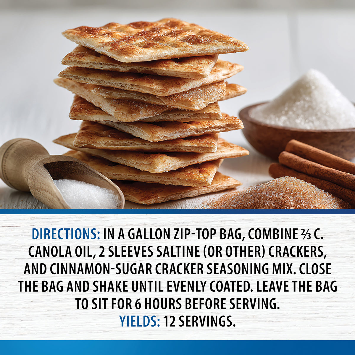 Cinnamon-Sugar Cracker Seasoning