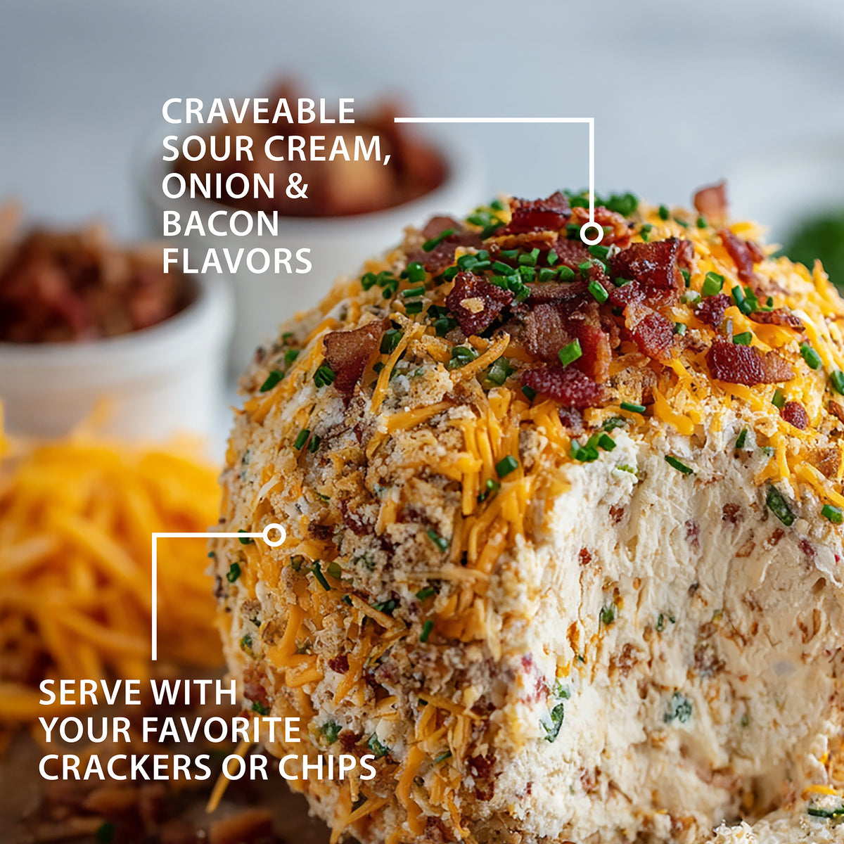 Loaded Baked Potato Cheeseball