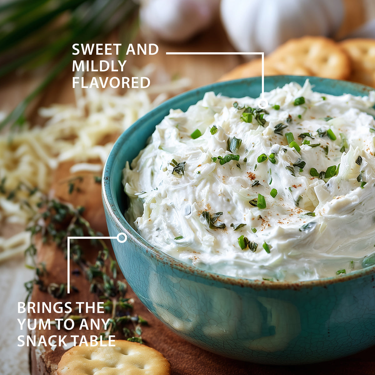 Vidalia Onion &amp; Chive Dip