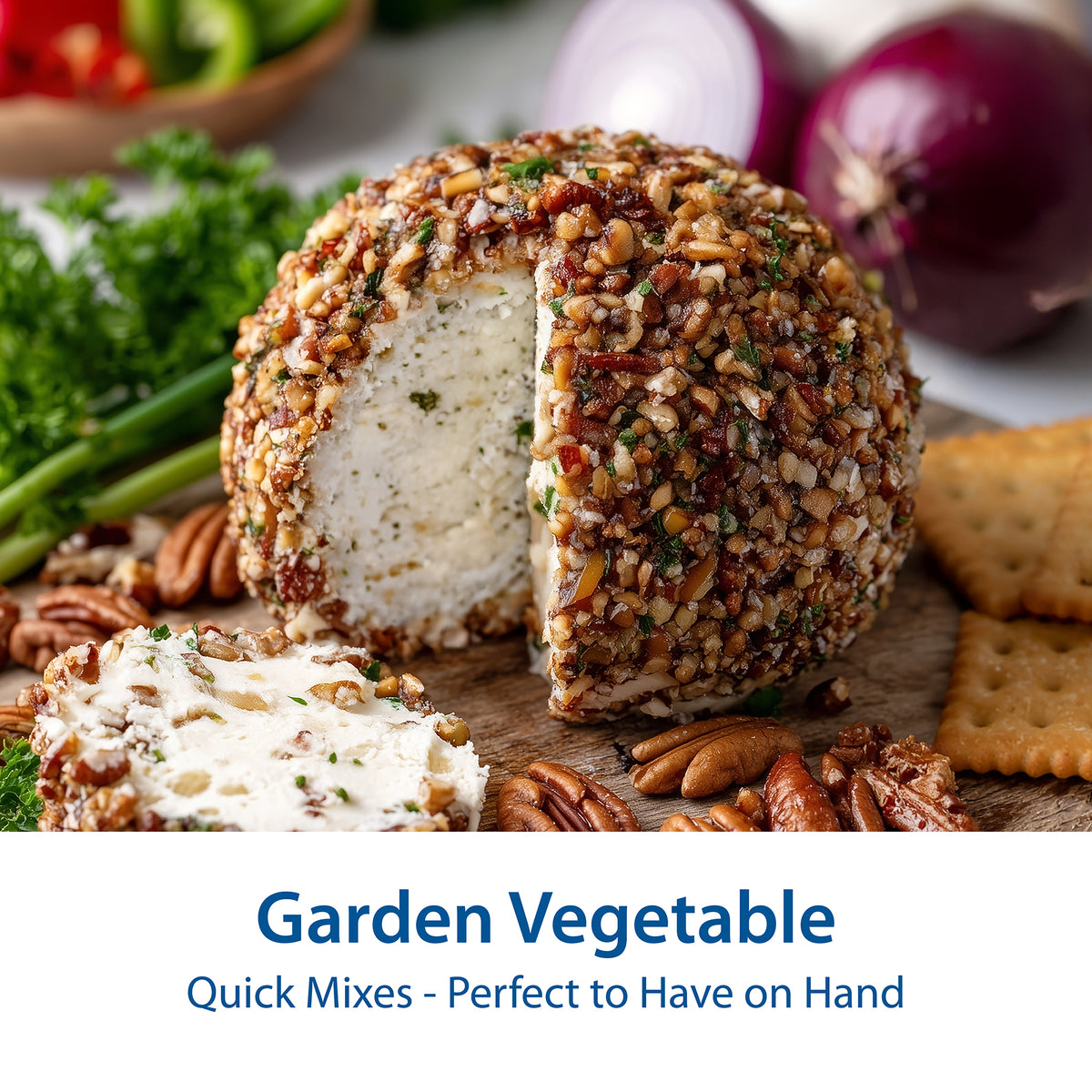 Garden Vegetable Cheeseball