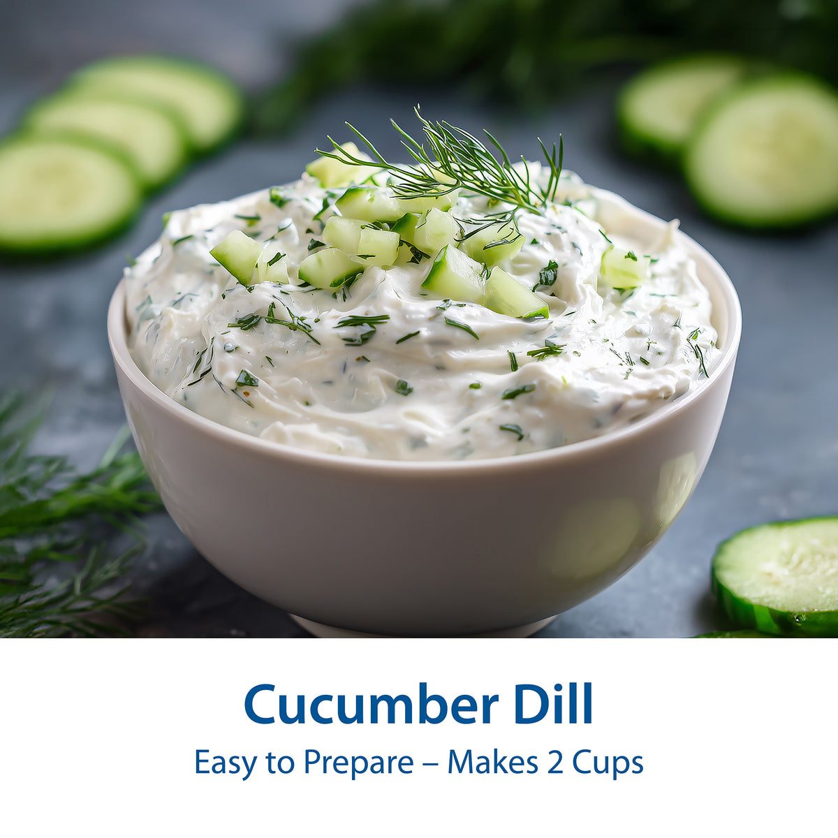 Cucumber Onion Dill Dip