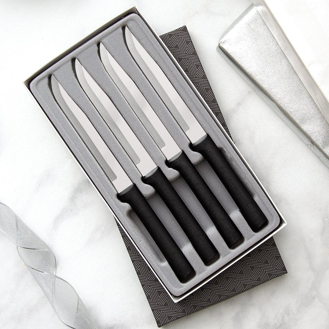 Four Utility/Steak Knives Gift Set