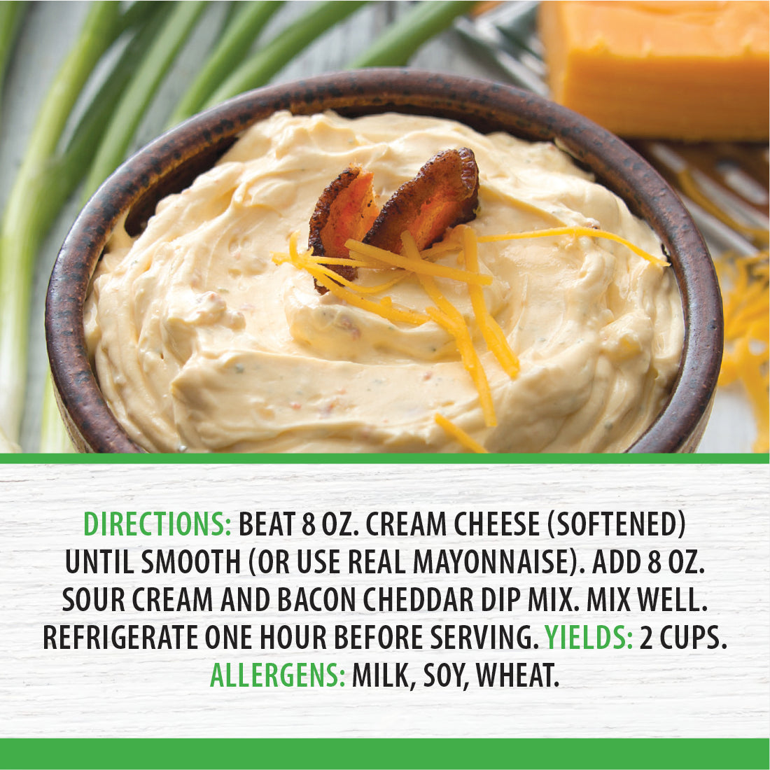 Bacon Cheddar Dip
