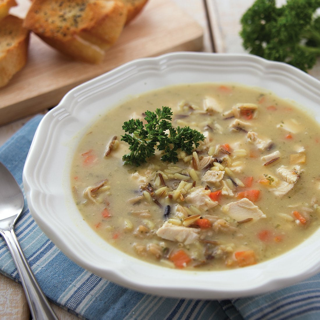 Chicken &amp; Wild Rice Soup