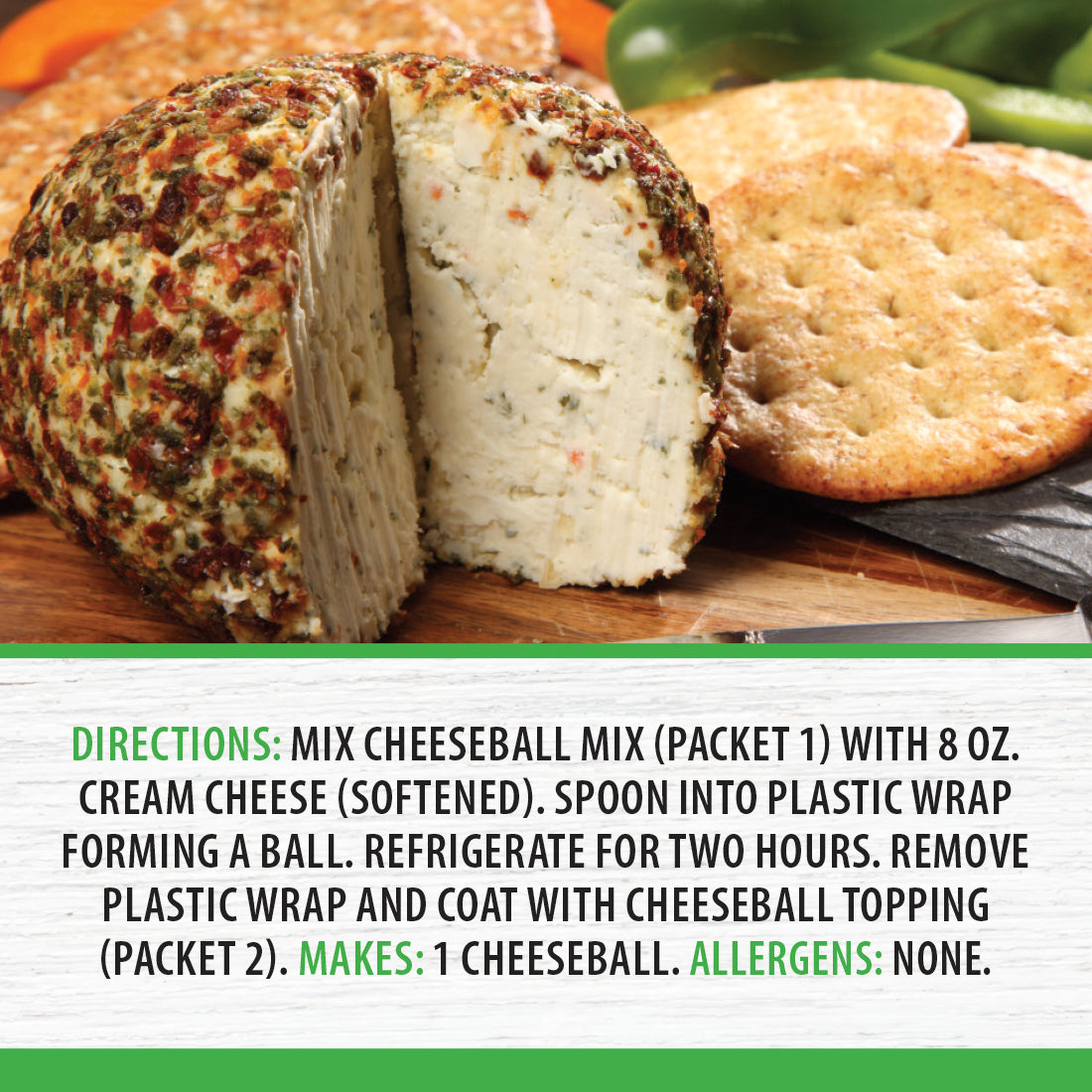 Garden Vegetable Cheeseball