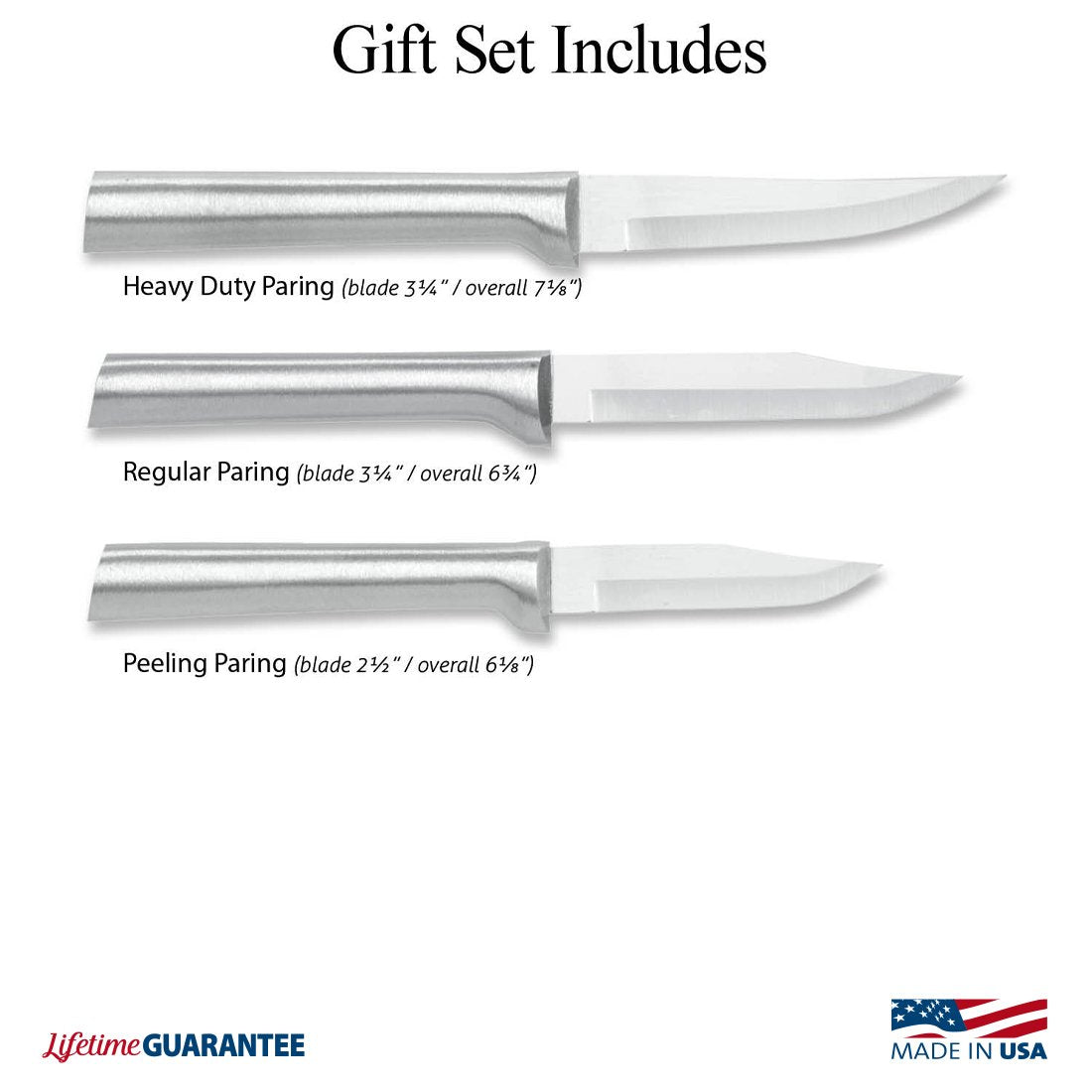 Rada Cutlery Serrated Steak Knife, Stainless Steel