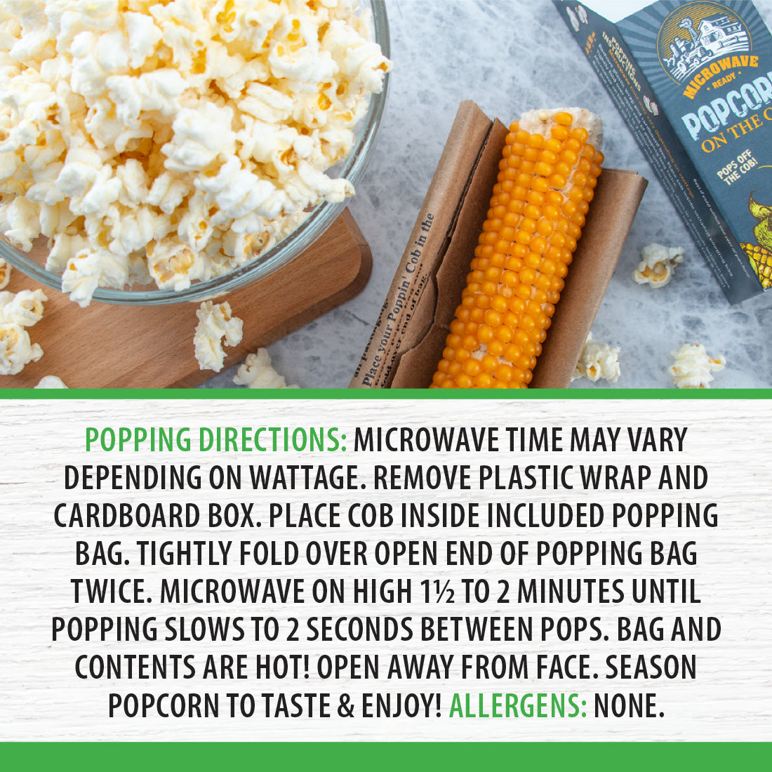 Popcorn on the Cob