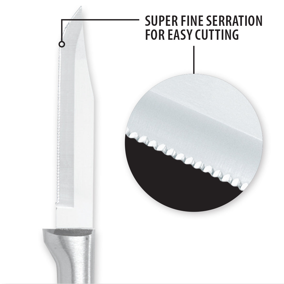 Serrated Regular Paring
