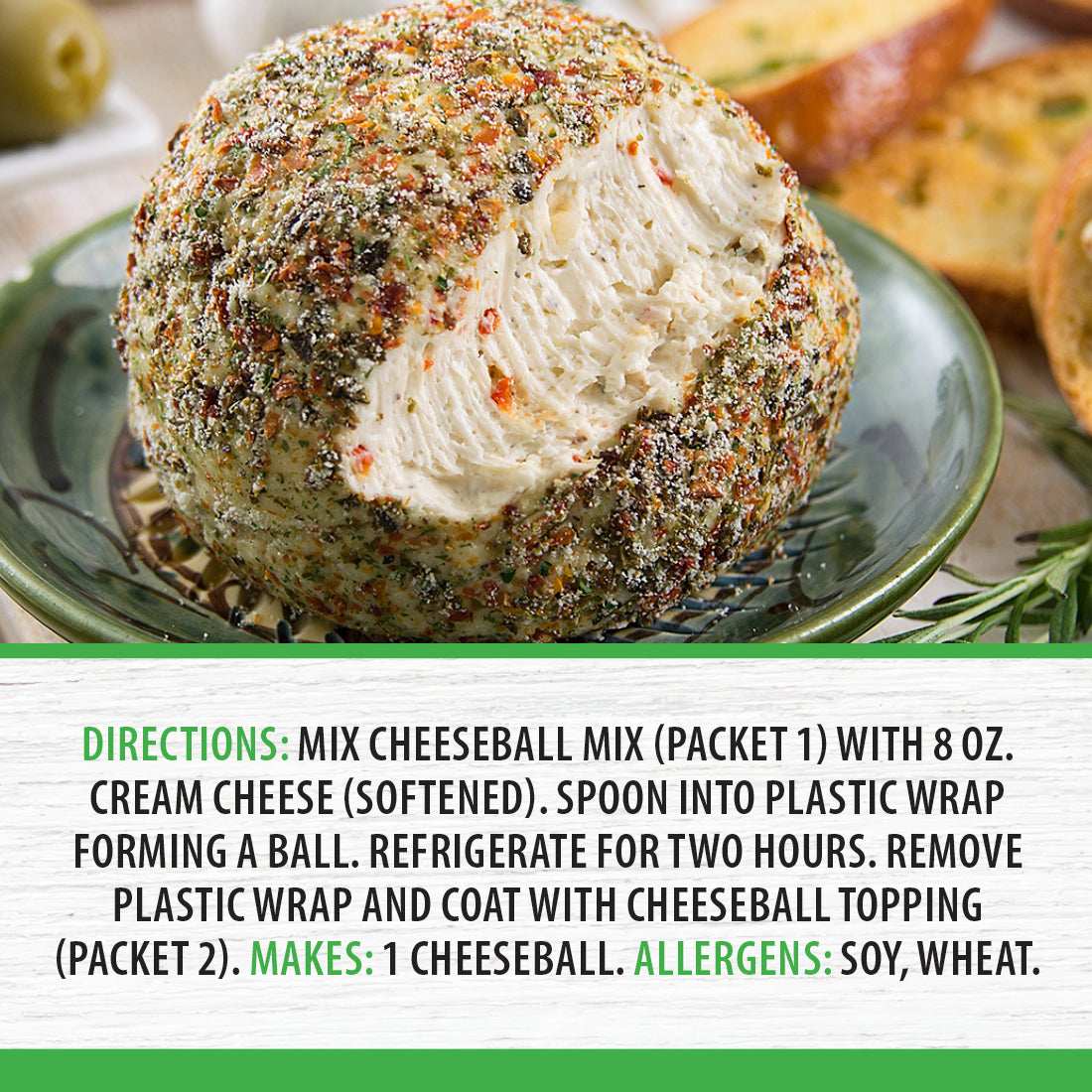 Tuscan Herb Cheeseball